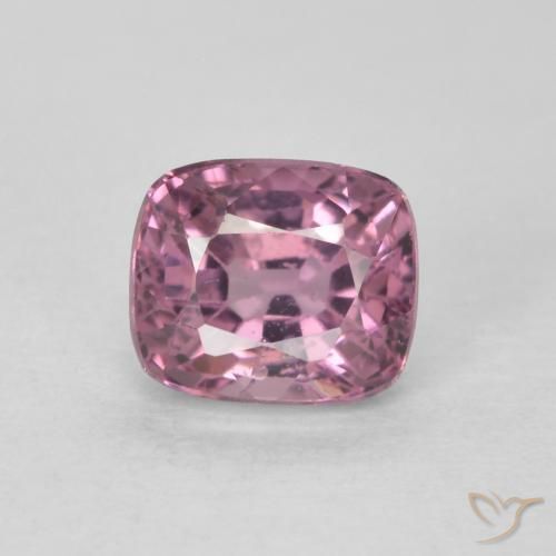 0.77ct Натуральный Светло-пурпурный шпинель, Подушка, Чистота VS