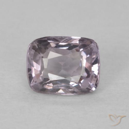 0.55ct Натуральный Dark Grey Purple шпинель, Подушка, Чистота VVS