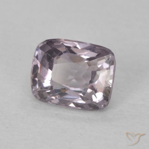 0.55 карата, натуральный Dark Grey Purple Шпинель, Подушка, Чистота VVS