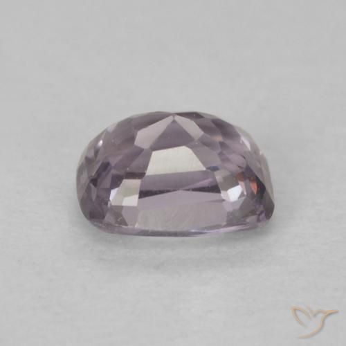 0.55 карата, натуральный Dark Grey Purple Шпинель, Подушка, Чистота VVS