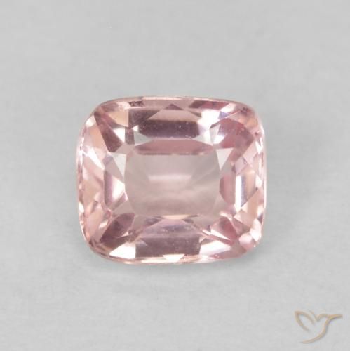 0.52ct Натуральный Светло-розовый шпинель, Подушка, Чистота VVS