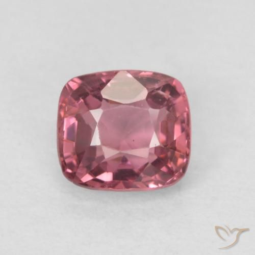 0.49ct Натуральный Красновато-пурпурный шпинель, Подушка, Чистота VS