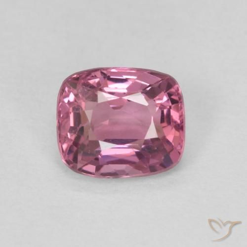0.65ct Натуральный Ярко-розовый шпинель, Подушка, VVS-VS