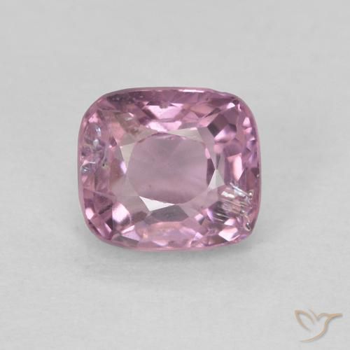 0.71ct Натуральный Розовато-пурпурный шпинель, Подушка, Чистота VS