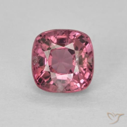 0.81ct Натуральный Розовый ягодный фиолетовый шпинель, Подушка, Чистота VS