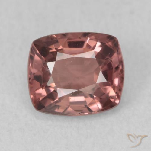 0.80ct Натуральный Оранжево-розовый шпинель, Подушка, VVS-VS