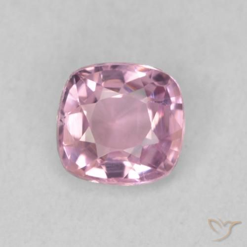 0.43ct Натуральный Очень светлый розовый жевательная резинка шпинель, Подушка, VVS-VS