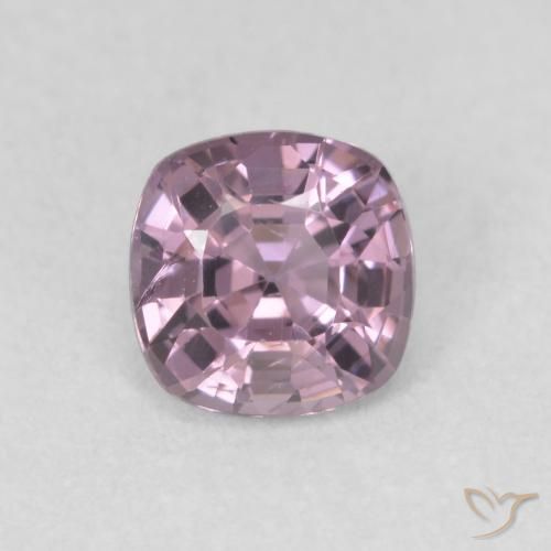 0.65ct Натуральный Серо-фиолетовый шпинель, Подушка, Чистота VS