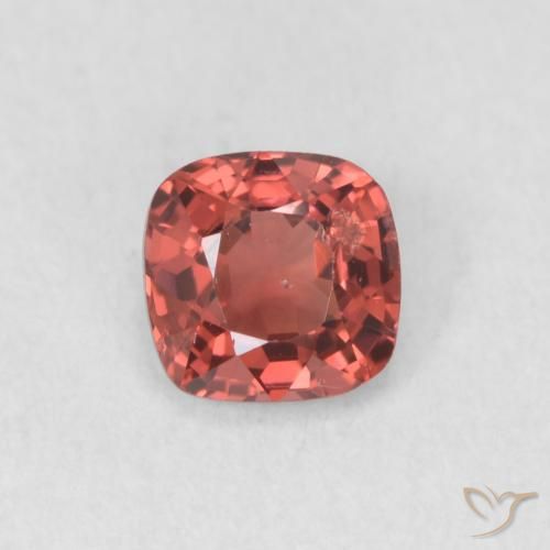 0.54ct Натуральный Светло-красный шпинель, Подушка, Чистота VS