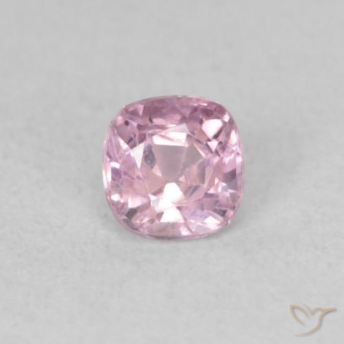 0.45ct Натуральный Очень светлый розовый жевательная резинка шпинель, Подушка, Чистота VS