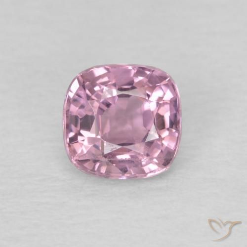 0.64ct Натуральный Пурпурно-розовый шпинель, Подушка, VVS-VS, Photo A