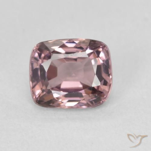 0.96ct Натуральный Темно-розовый шпинель, Подушка, Чистота VVS