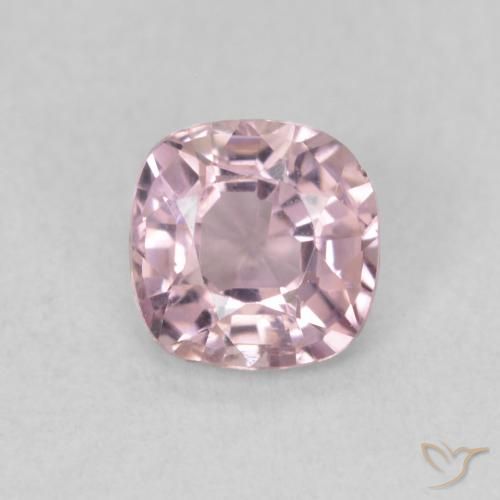 0.58ct Натуральный Светло-розовый шпинель, Подушка, Чистота VS