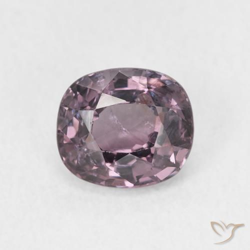 1.11ct Натуральный Темно-пурпурный Шпинель, Подушка, VVS-VS