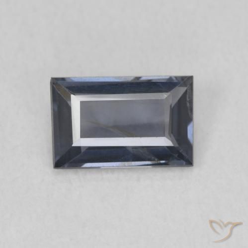 1.05ct Натуральный Серовато-фиолетовый шпинель, Огранка Багет, Чистота VS