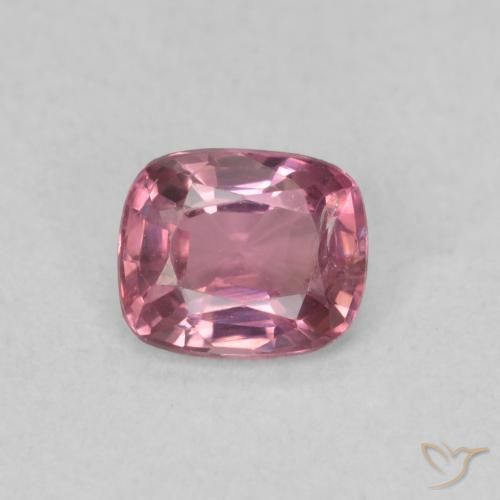0.50ct Натуральный Ярко-розовый шпинель, Подушка, Чистота VS