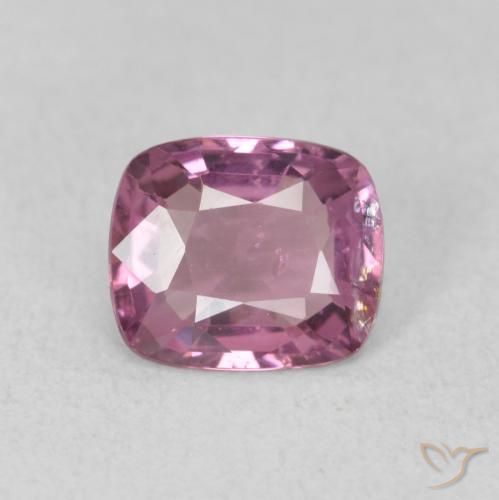 1.17ct Натуральный Светло-пурпурный шпинель, Подушка, Чистота VS