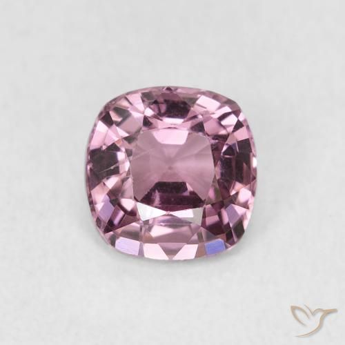 1.04ct Натуральный Светло-розовато-фиолетовый шпинель, Подушка, Чистота VS