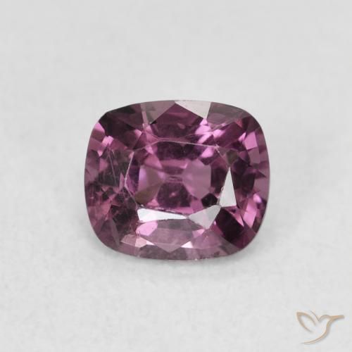 0.86ct Натуральный Темно-пурпурный шпинель, Подушка, Чистота VS