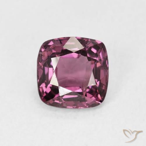 1.01ct Натуральный Medium Dark-Purple шпинель, Подушка, Чистота VS