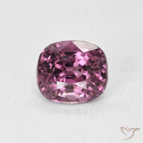 1.08ct Натуральный Красновато-пурпурный шпинель, Подушка, Чистота VS