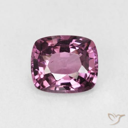 1.14ct Натуральный Темно-пурпурный шпинель, Подушка, Чистота VS