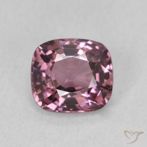 1.13ct Натуральный Розовато-пурпурный шпинель, Подушка, VVS-VS