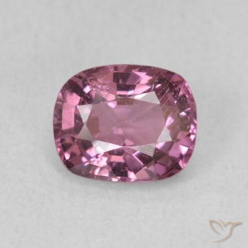 1.00ct Натуральный Medium Dark-Purple шпинель, Подушка, Чистота VS