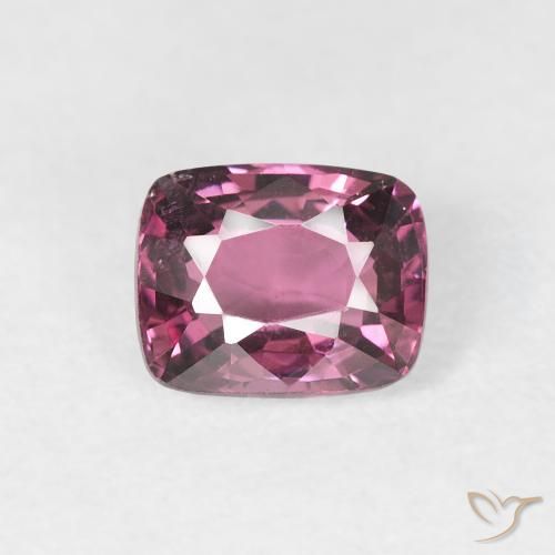0.98ct Натуральный Средний фиолетовый шпинель, Подушка, Чистота VS