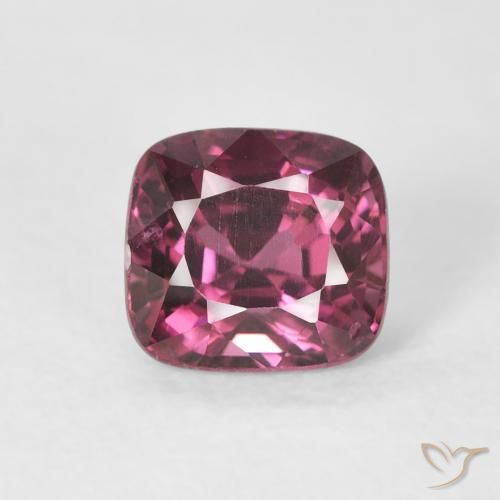 1.11ct Натуральный Темно-пурпурный шпинель, Подушка, Чистота VS