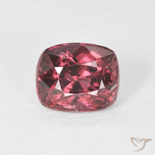 0.98ct Натуральный Средний фиолетовый шпинель, Подушка, Чистота VS