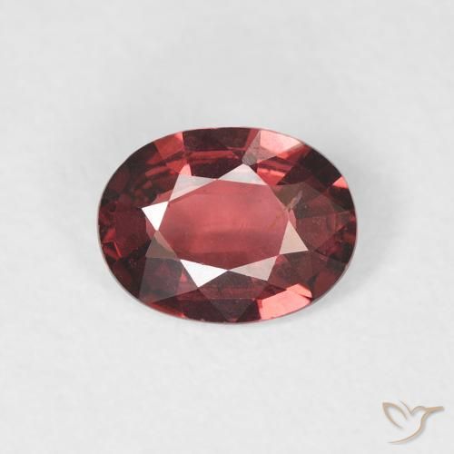 0.86ct Натуральный Темно-пурпурный шпинель, Овал, Чистота VS