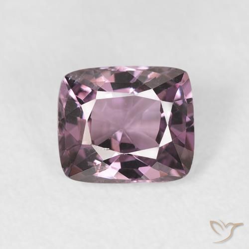 0.95ct Натуральный Средний фиолетовый шпинель, Подушка, Чистота VS