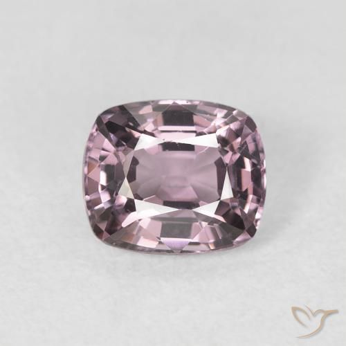 1.29ct Натуральный Розовато-пурпурный шпинель, Подушка, Чистота VS