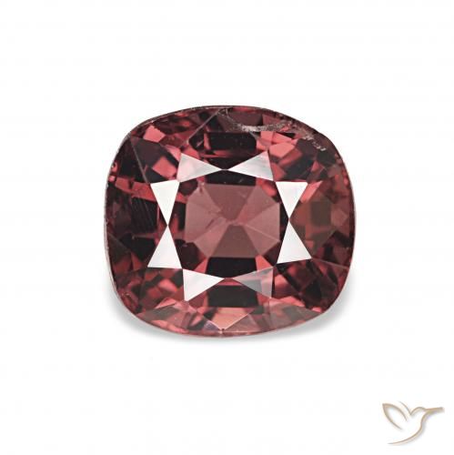 1.20ct Темно-красный Шпинель, Подушка, Чистота VS