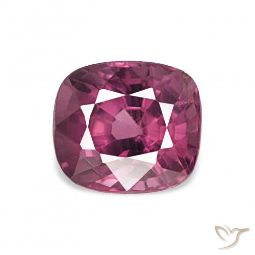 1.23ct Натуральный Ягодный фиолетовый Шпинель, Подушка, VVS-VS, Photo A