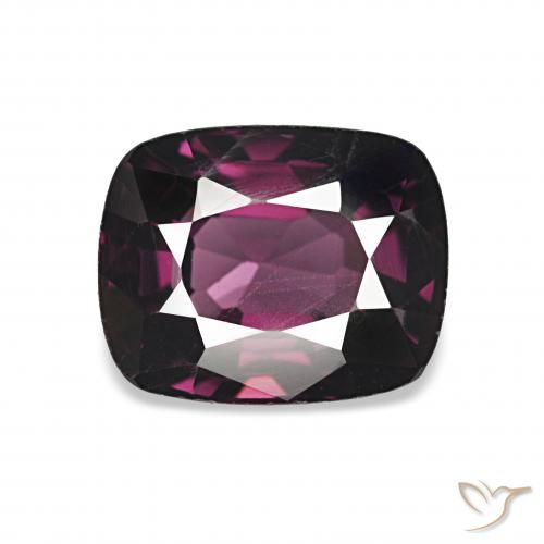1.69ct Темно-пурпурный Шпинель, Подушка, Чистота VVS
