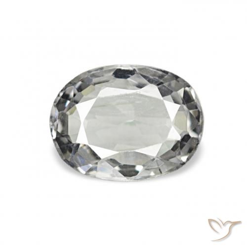 0.56ct Светло-серый Шпинель, Овал, Чистота VS