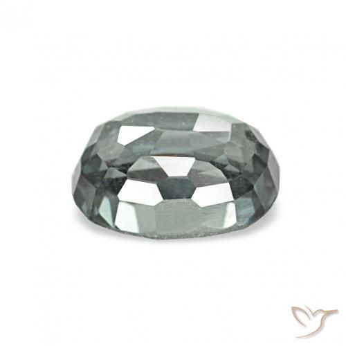 0.58 карата, натуральный Blue-Green Silver Шпинель, Подушка, VVS-VS