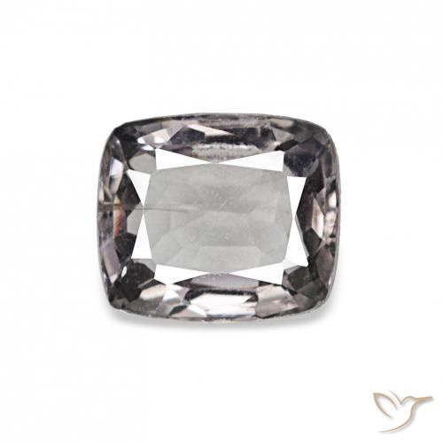 0.73ct Очень светло-серый Шпинель, Подушка, VVS-VS