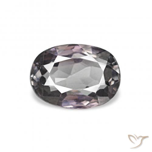 0.62ct Purplish Grey Шпинель, Овал, VVS-VS