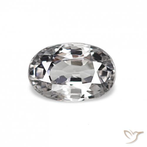 0.77ct Светло-серый Шпинель, Овал, Чистота VS