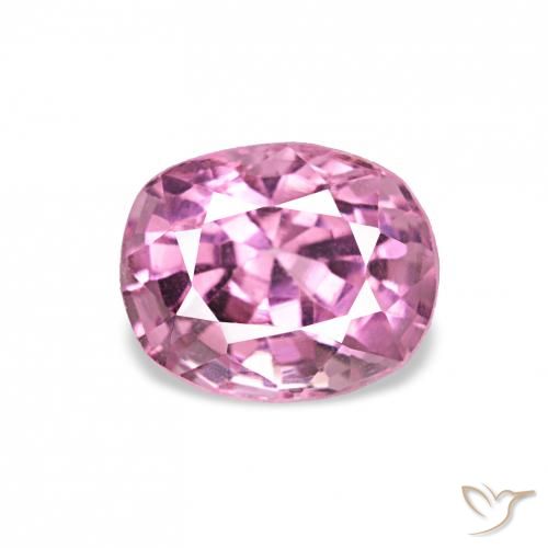 0.87ct Королевский фиолетовый розовый Шпинель, Подушка, Чистота VS