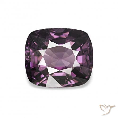 1.13ct Темно-пурпурный Шпинель, Подушка, VVS-VS