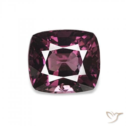 1.76ct Medium Dark-Purple Шпинель, Подушка, VVS-VS