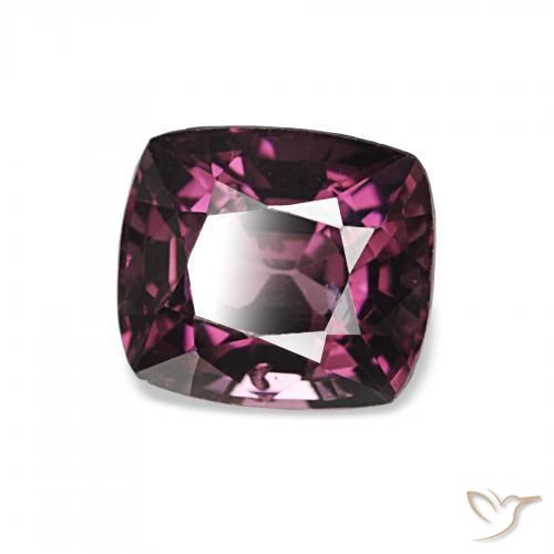 1.76 карата, натуральный Medium Dark-Purple Шпинель, Подушка, VVS-VS