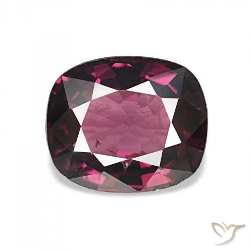 1.71ct Medium Dark-Purple Шпинель, Подушка, Чистота VS