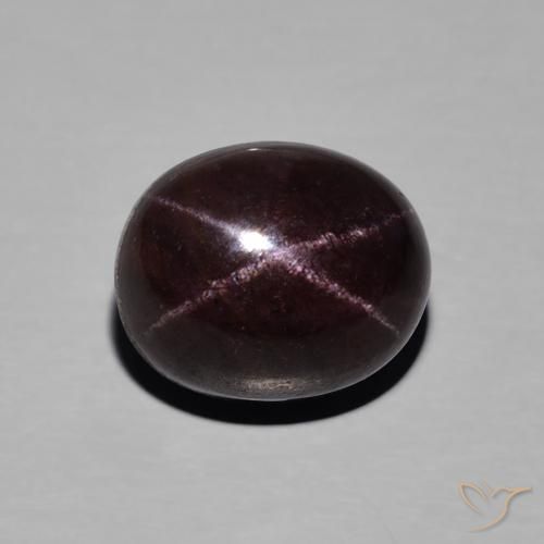 8.85ct Натуральный Красное дерево Звездчатый Гранат, Овал, Непрозрачный