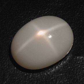 17.21 карата, натуральный Молочно-белый Звездчатый Лунный Камень, Прозрачный, Полупрозрачный