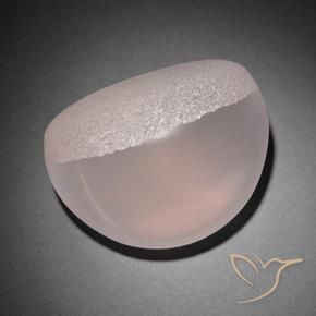 142.05 карата, натуральный Светло-розовый Звездчатый Розовый Кварц, Огранка Овал, Полупрозрачный